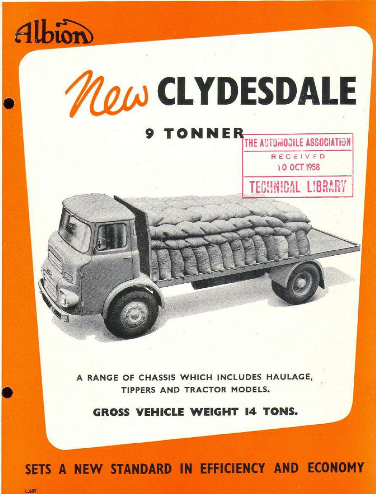 Albion Clydesdale new Tech Manual