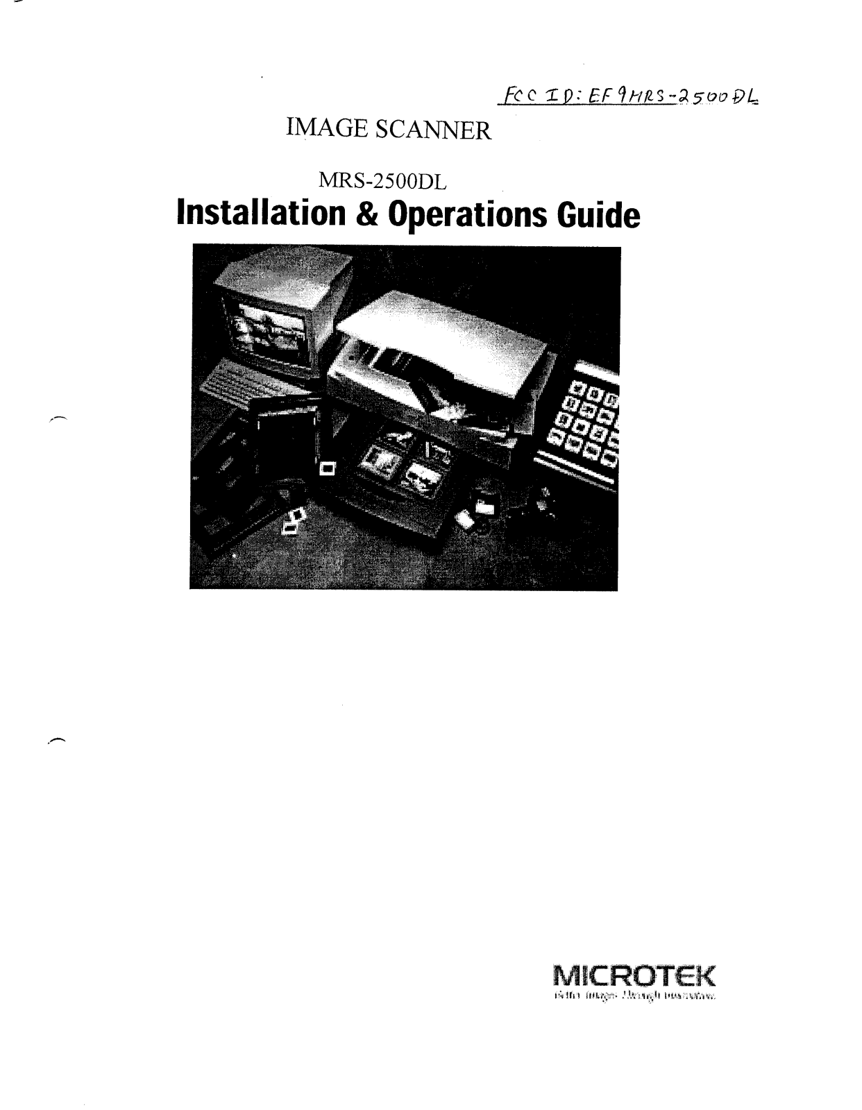 Microtek MRS 2500DL User Manual