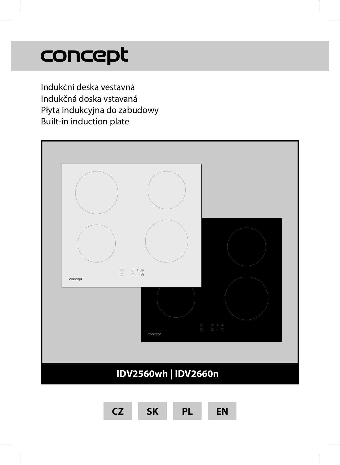 Concept IDV2560wh, IDV2660n User Manual