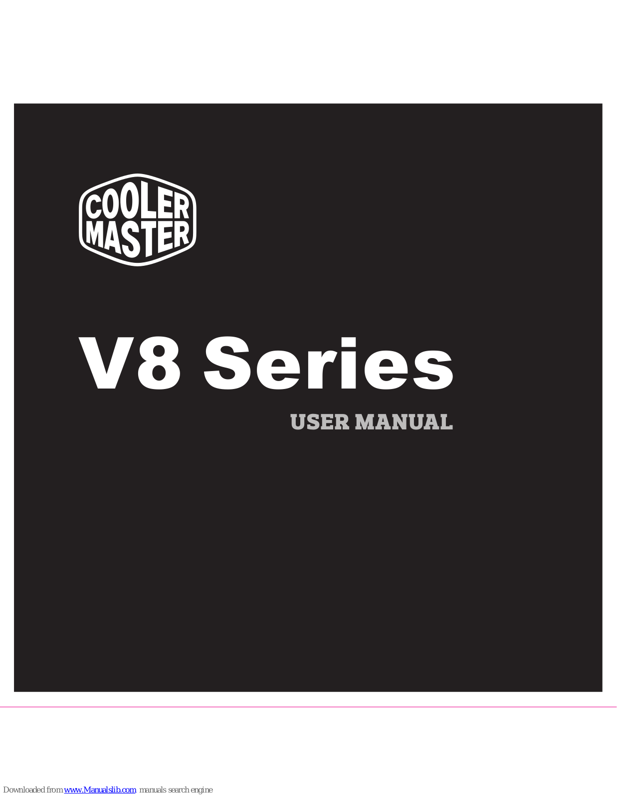 Cooler Master V8 Series User Manual