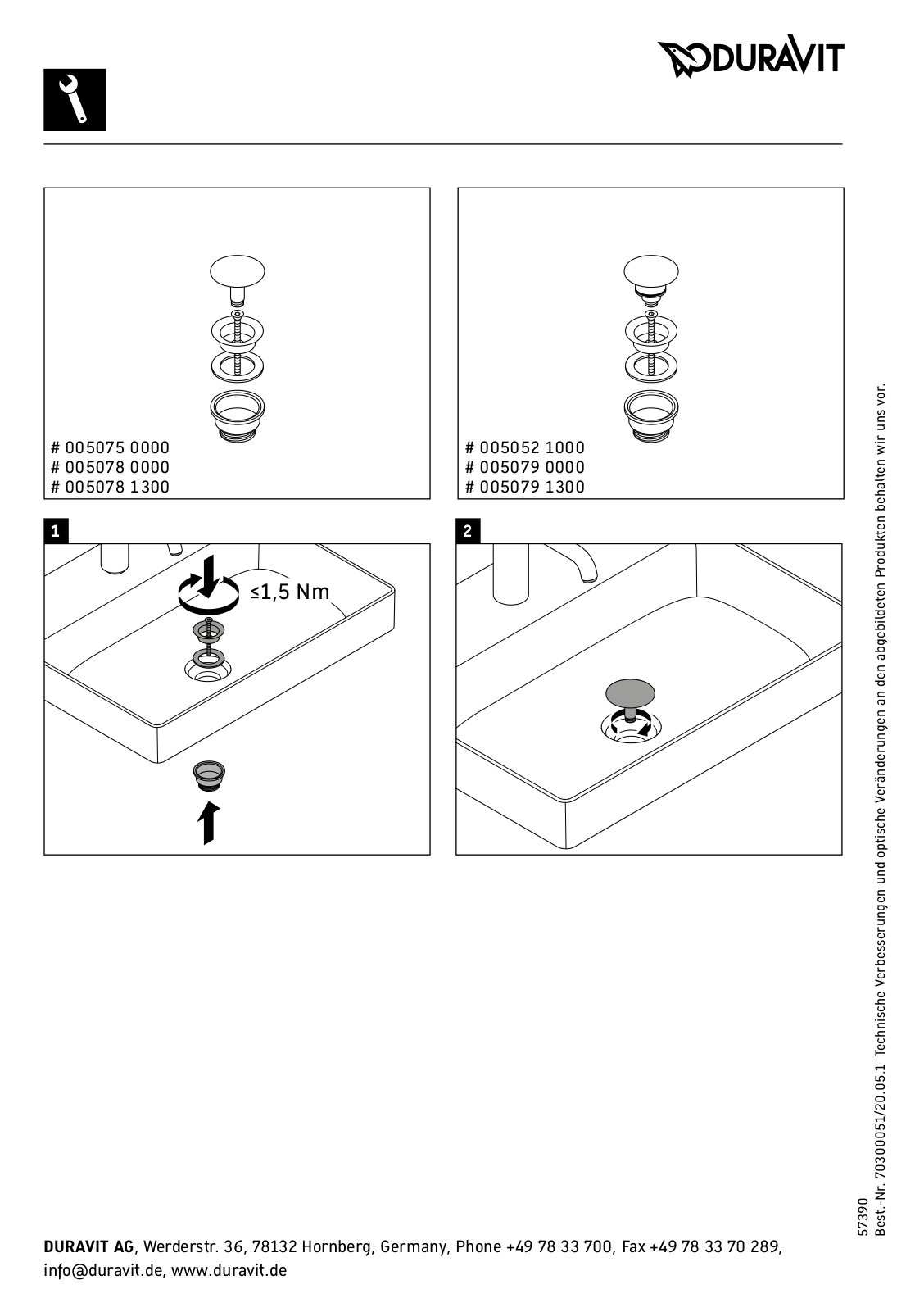 Duravit DRV1949 Installation & Assembly - ManualMachine.com