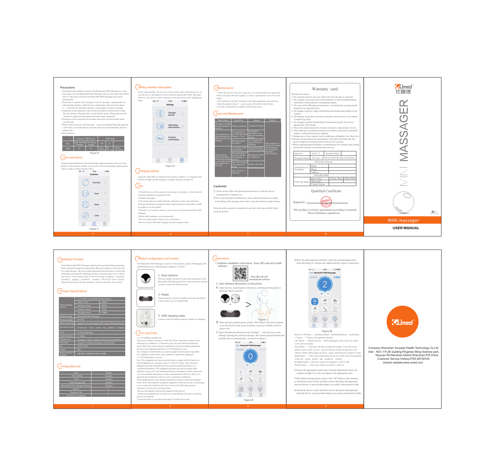 Youyeah Health Technology H LF II User Manual