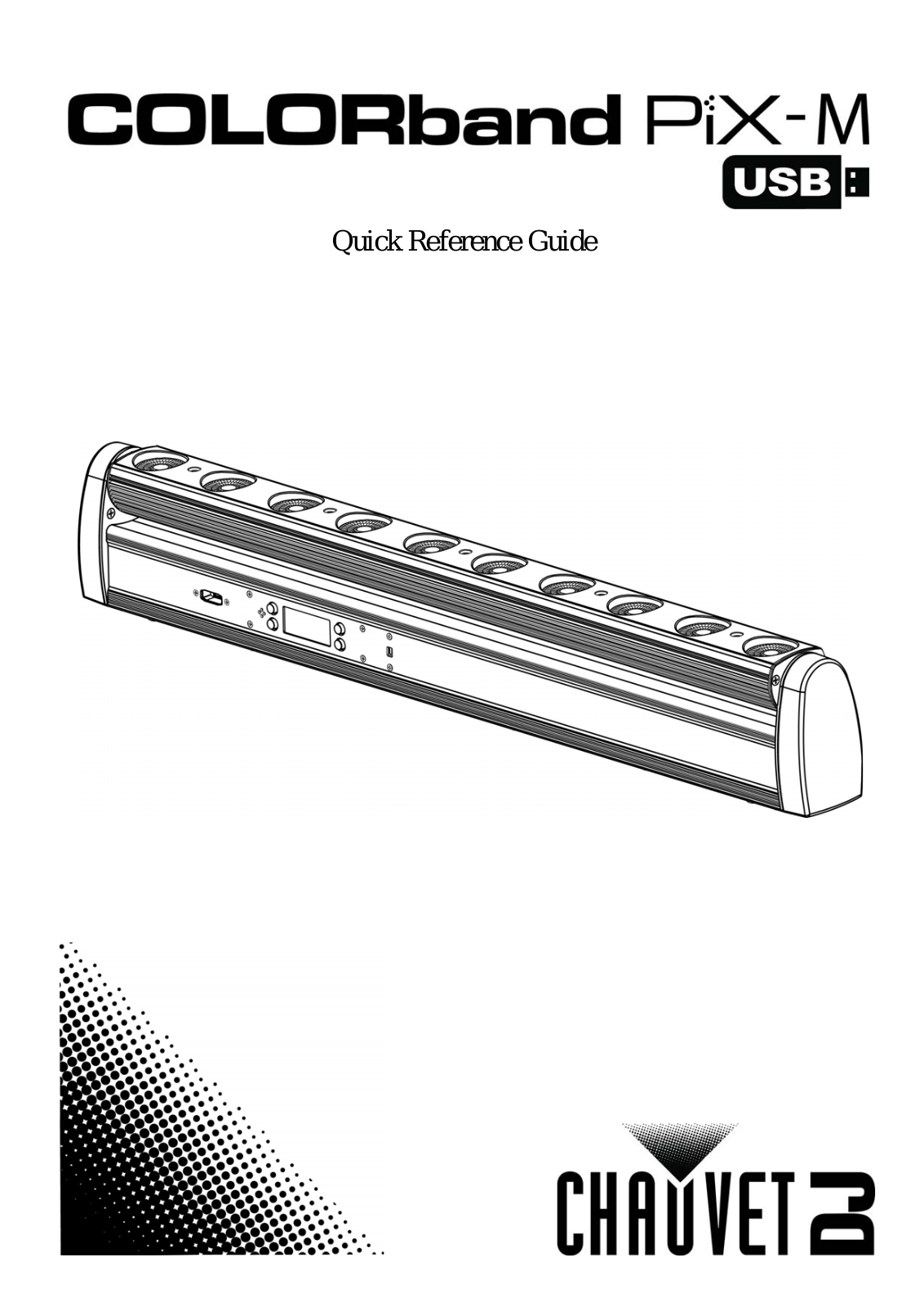 Chauvet DJ COLORband PiX-M USB Quick Start Guide