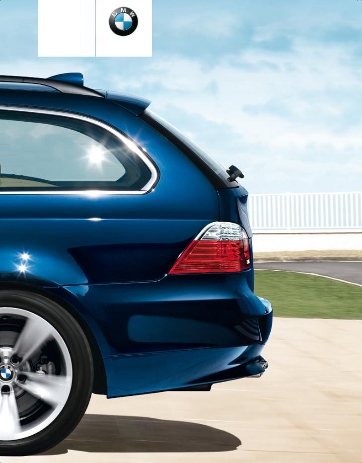 BMW 520D TOURING, 520I TOURING, 523I TOURING, 525D TOURING, 525I TOURING User Manual