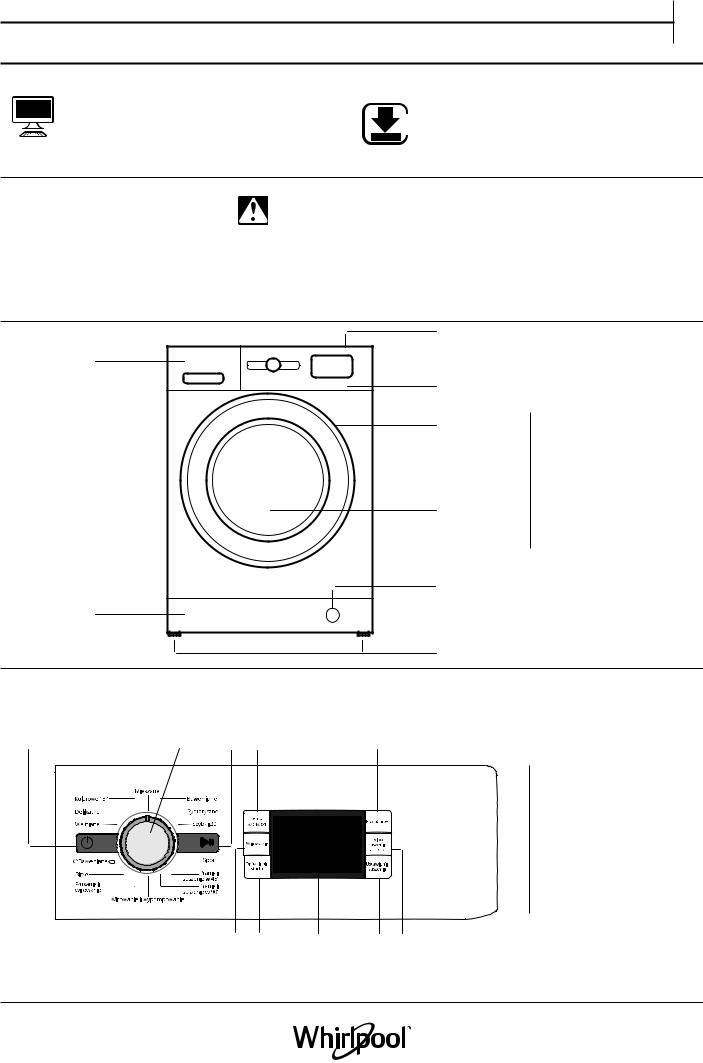 WHIRLPOOL MFWDG96148SBS PL Daily Reference Guide