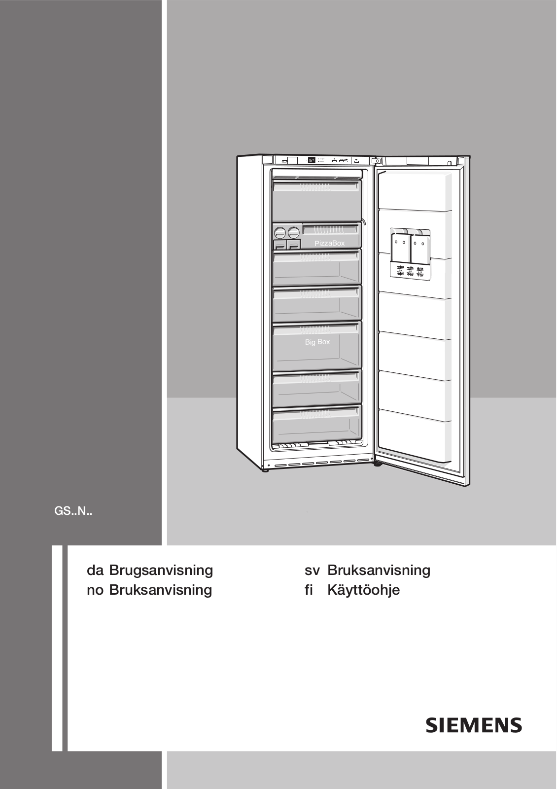 Siemens GS40NA32, GS40NAW40 User Manual