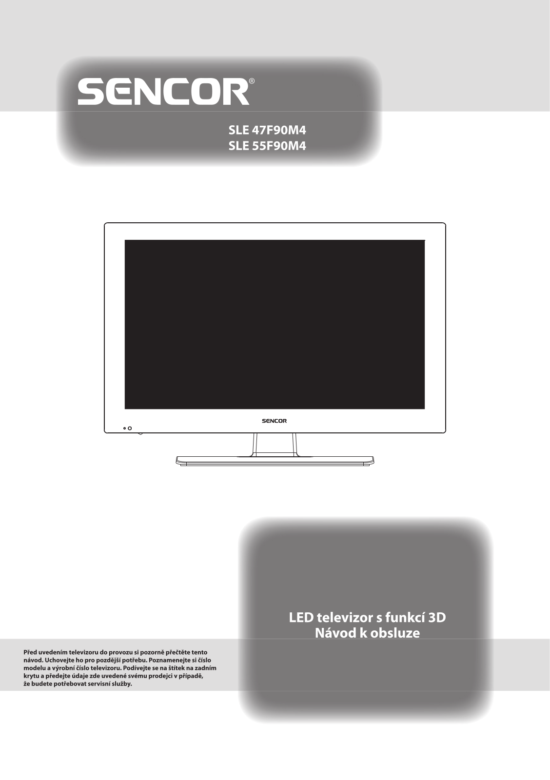 Sencor SLE 47F90M4 User Manual