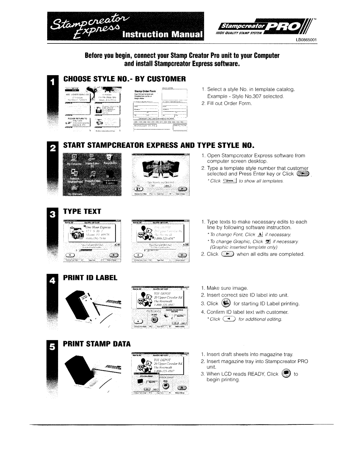 Brother SC-2000 Quick Start Manual