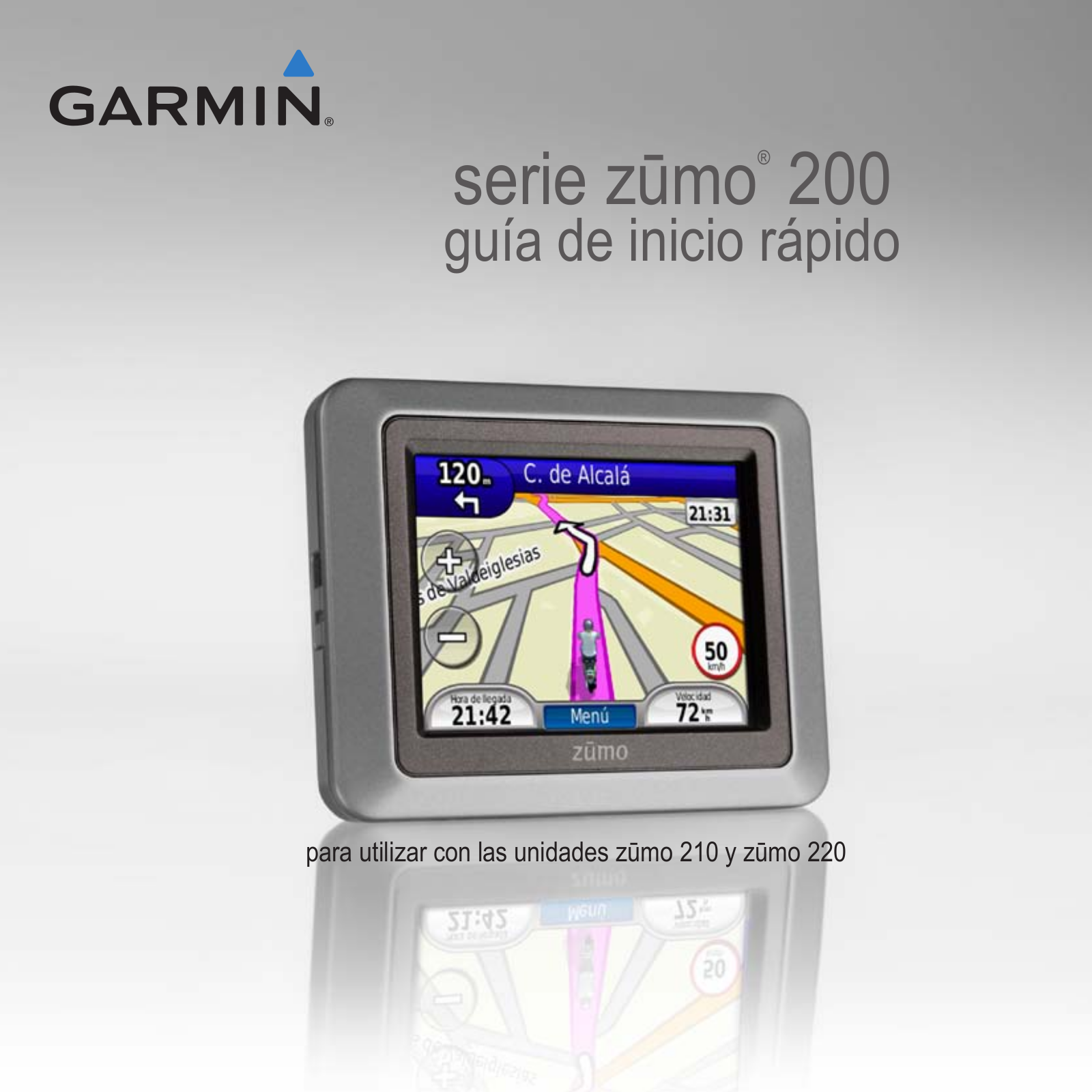 Garmin Zumo 210, Zumo 200 User Manual