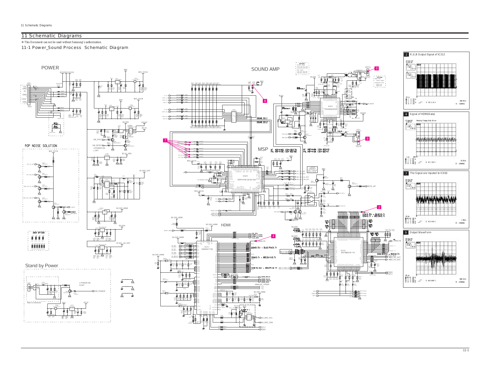 Samsung LN R267WX-AA Diagram