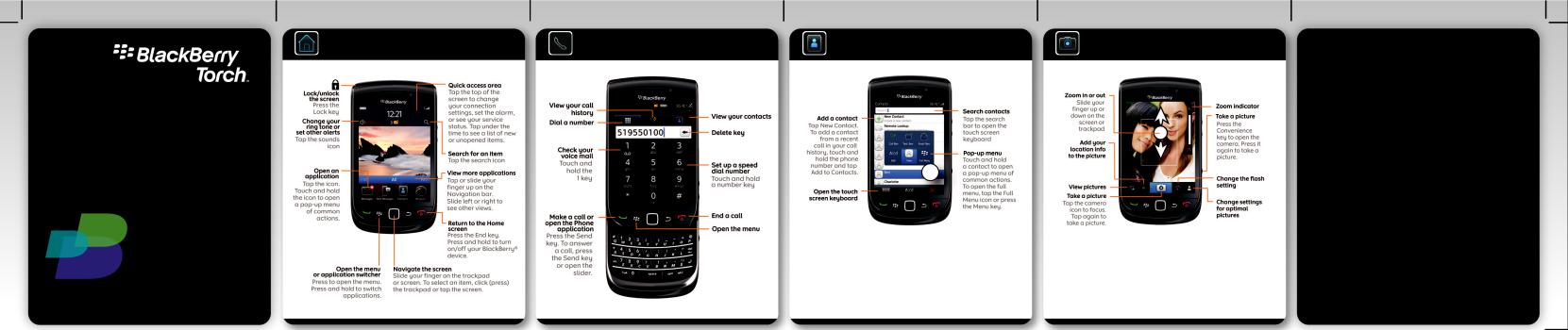 Blackberry Torch 9800 User Manual