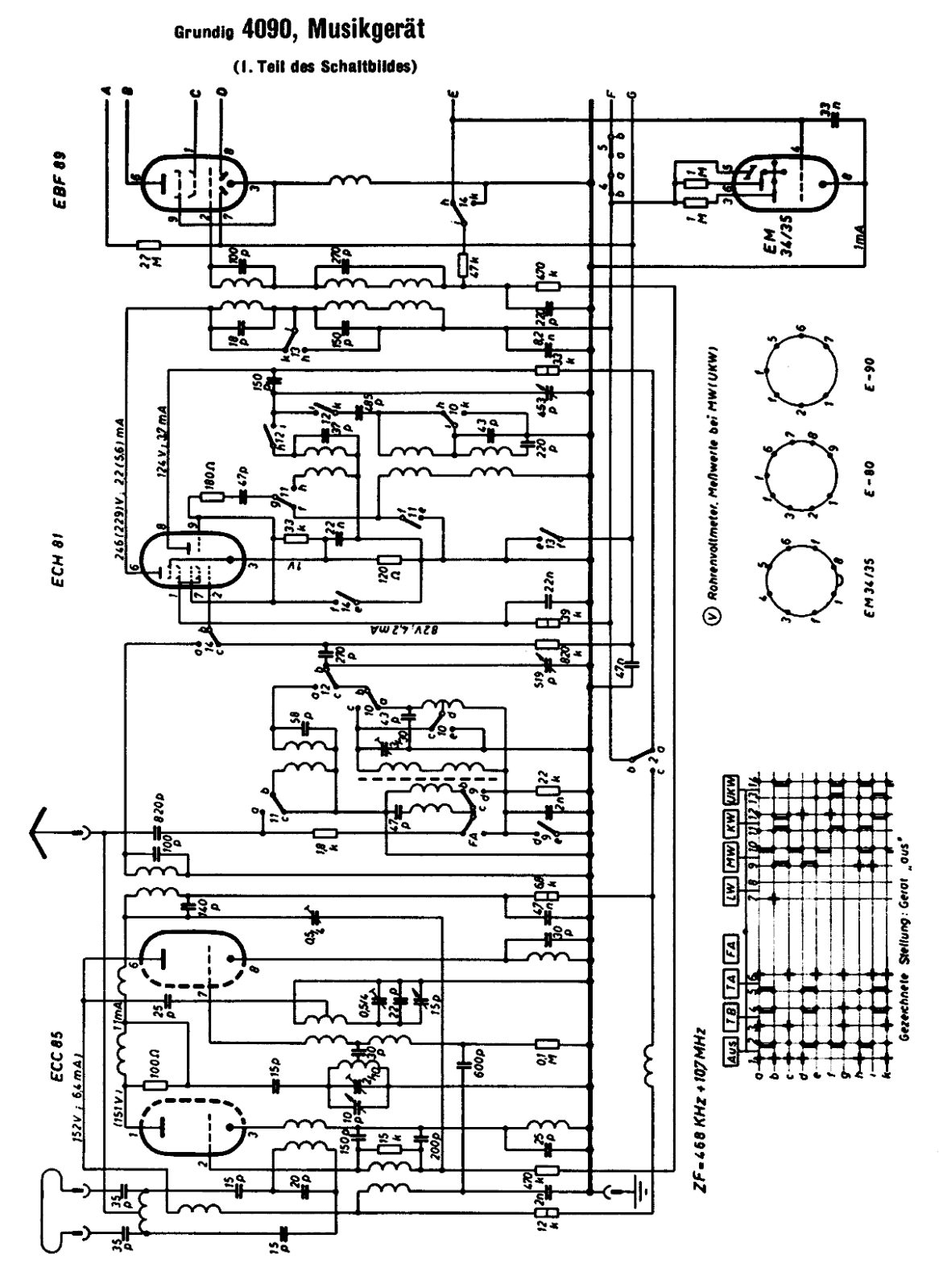 Grundig 4090 Service Manual