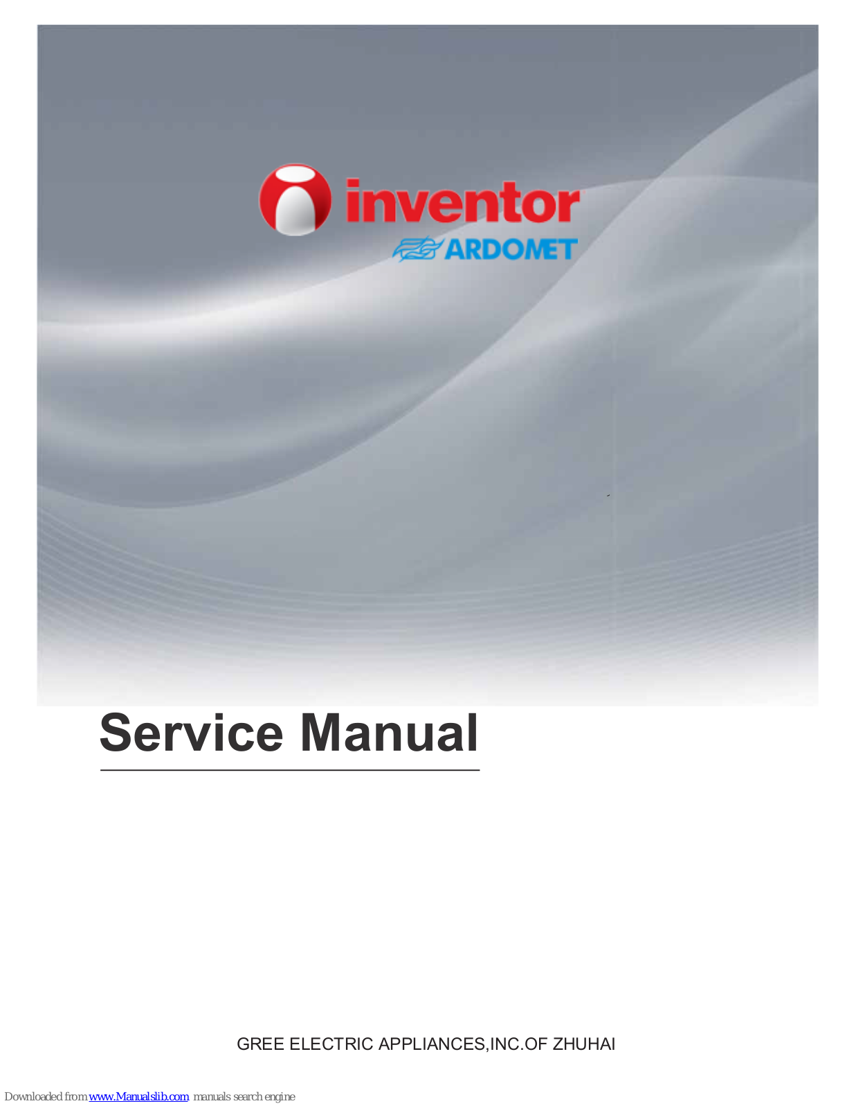 INVENTOR C2VI-18, C2VO-18, B2VO-18, B2VI-18 Service Manual