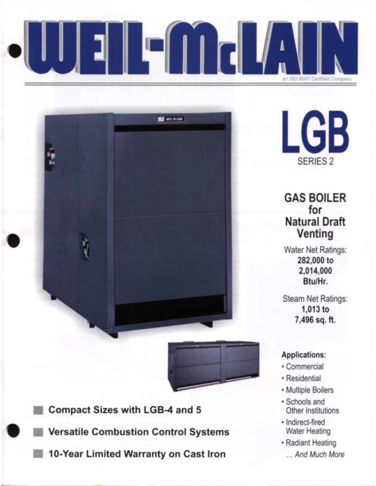 Weil-McLain LGB  2 User Manual