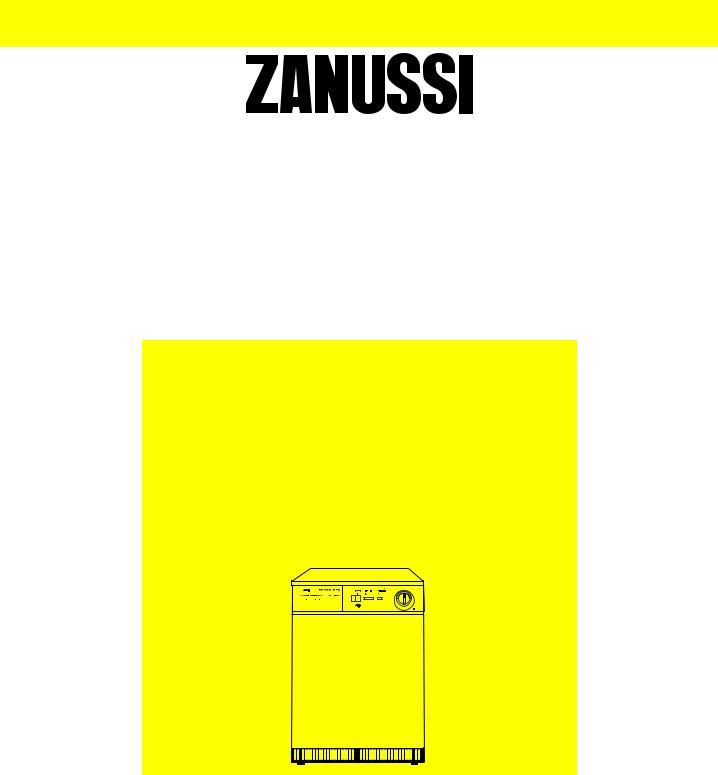 Zanussi TDS585E User Manual