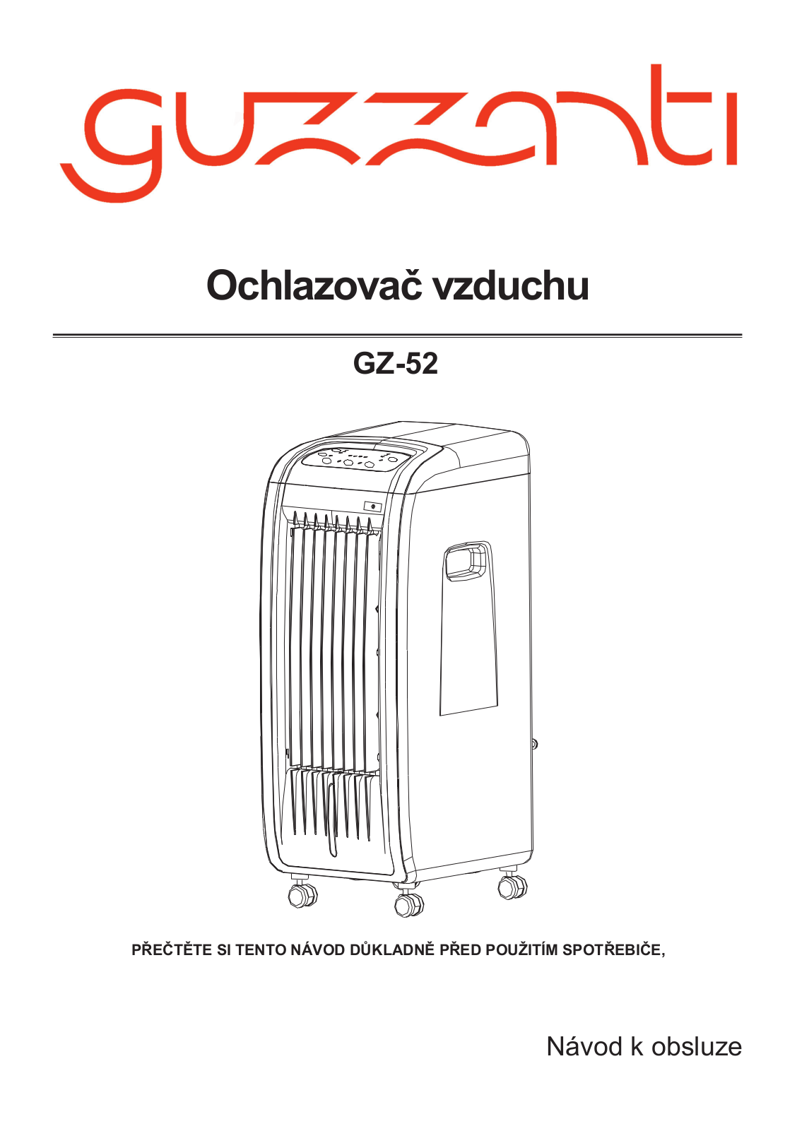 Guzzanti GZ 52 User Manual