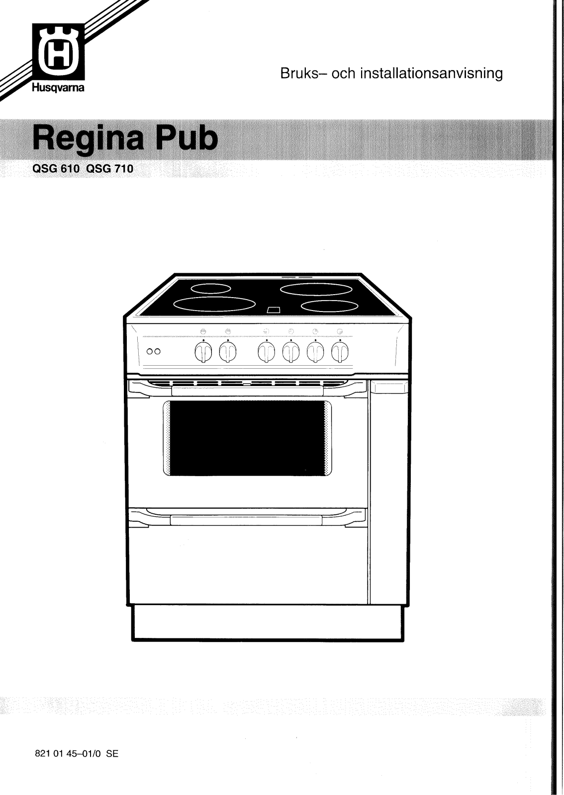 Husqvarna QSG610 User Manual