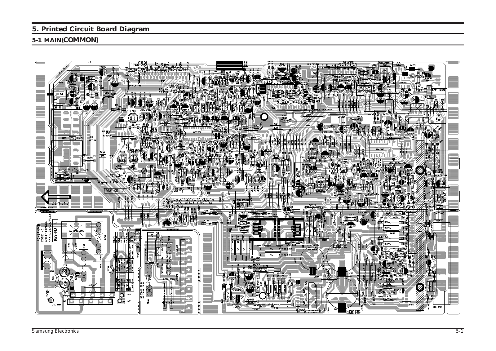 SAMSUNG MAX-L42 Schematic PCB Diagram