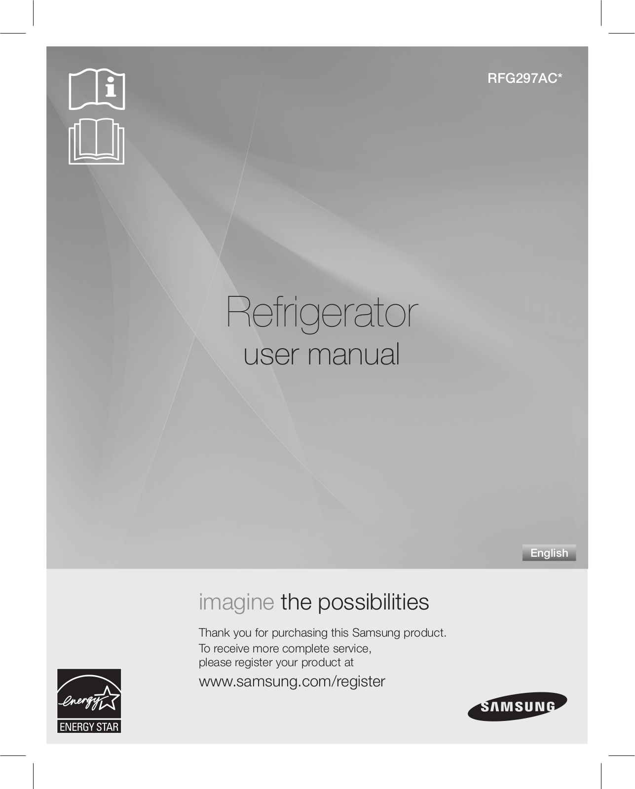 Samsung RFG297AC, RFG297ACBP User Manual