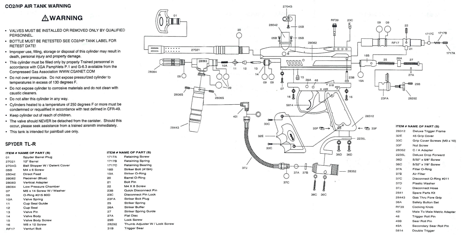 Spyder Tlr User manual - ManualMachine.com