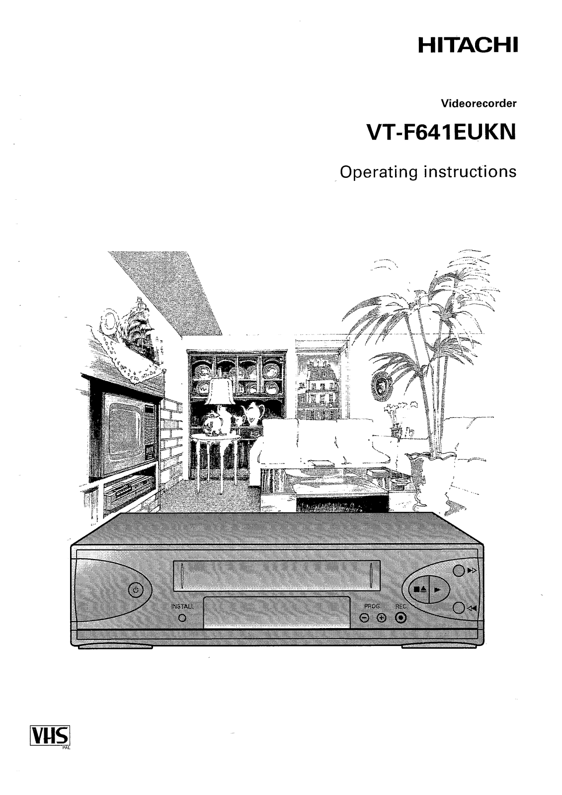 Hitachi VTF641EUKN User Manual