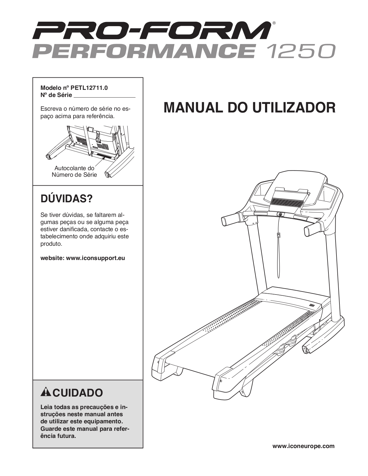 ProForm PETL127111, PETL127110 User Manual