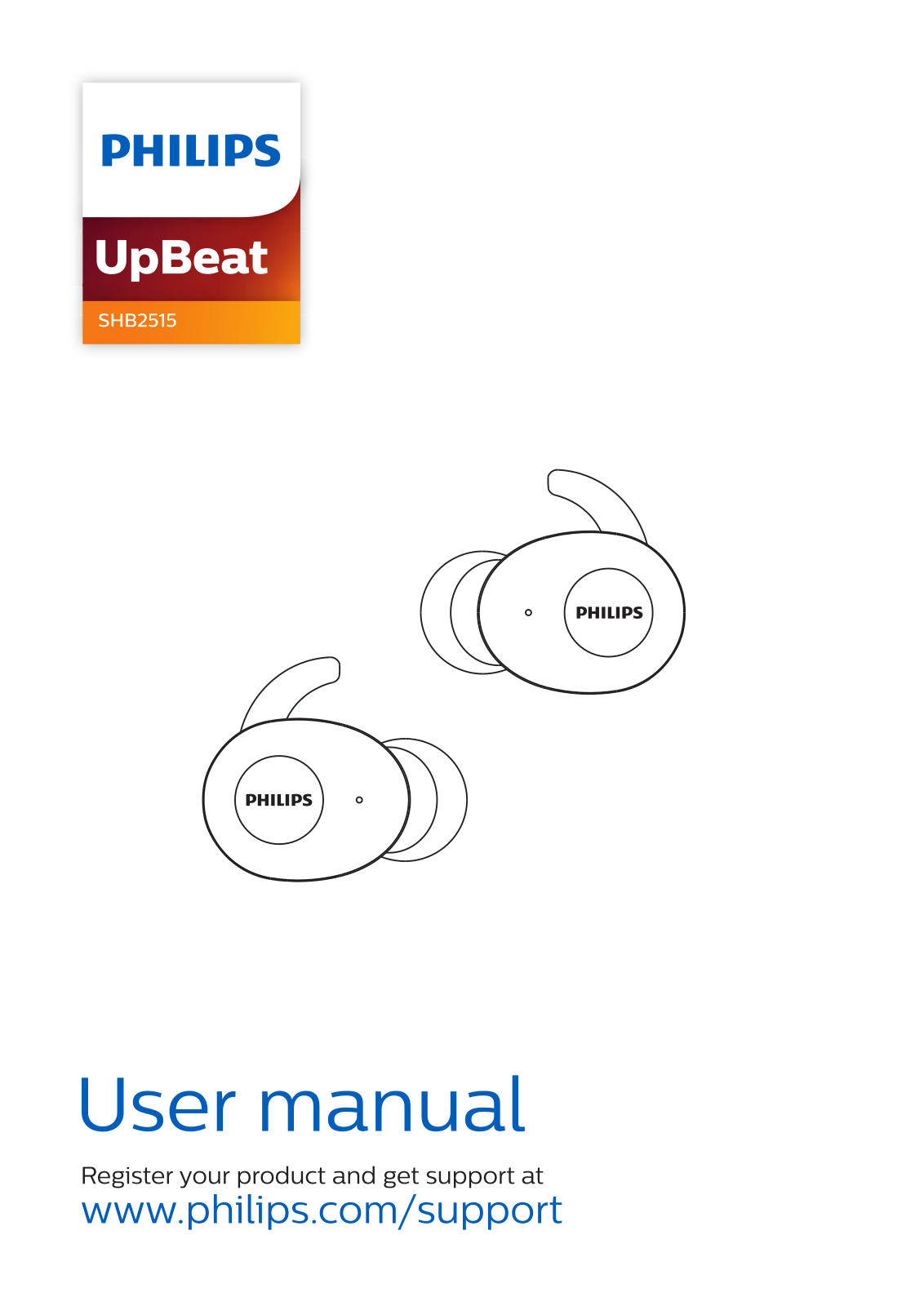 Philips SHB2515WT/10 User Manual