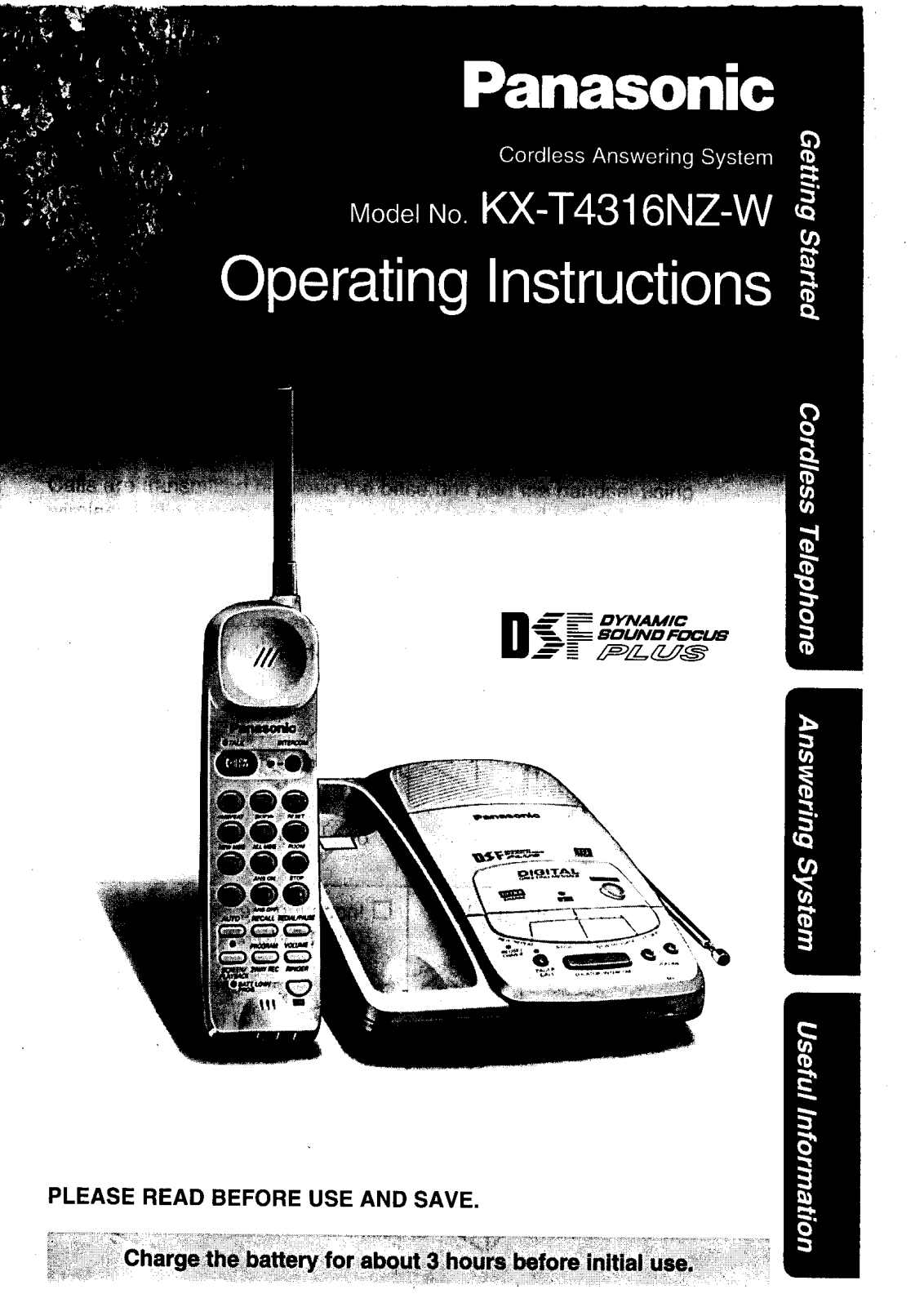 Panasonic KX-T4316NZ-W User Manual