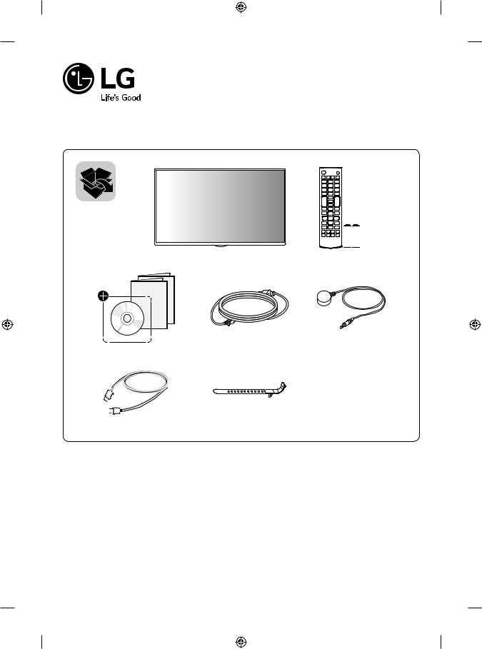 LG 55LS73C-B Instructions for quick setup