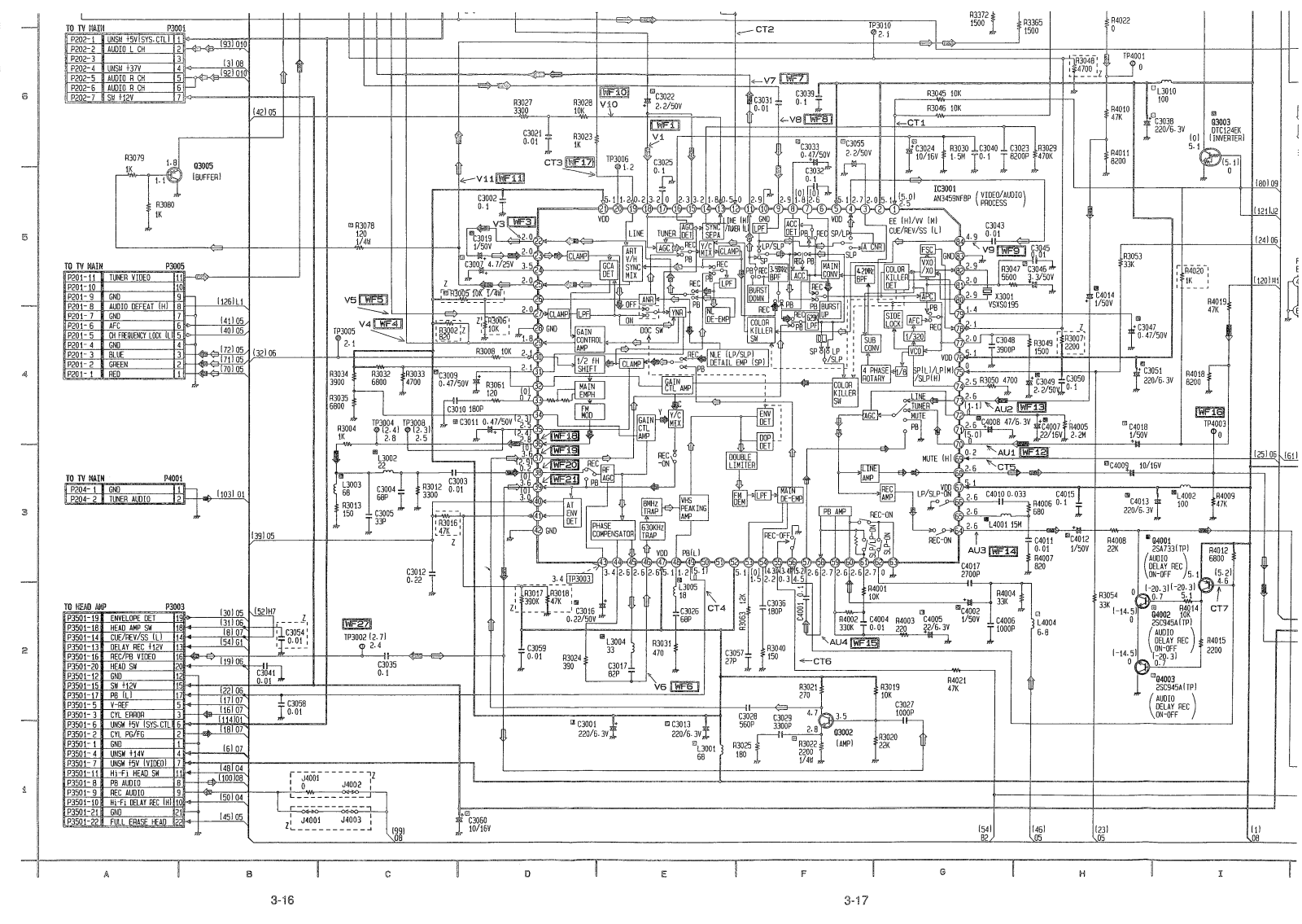 panasonic PVM1326 Diagram