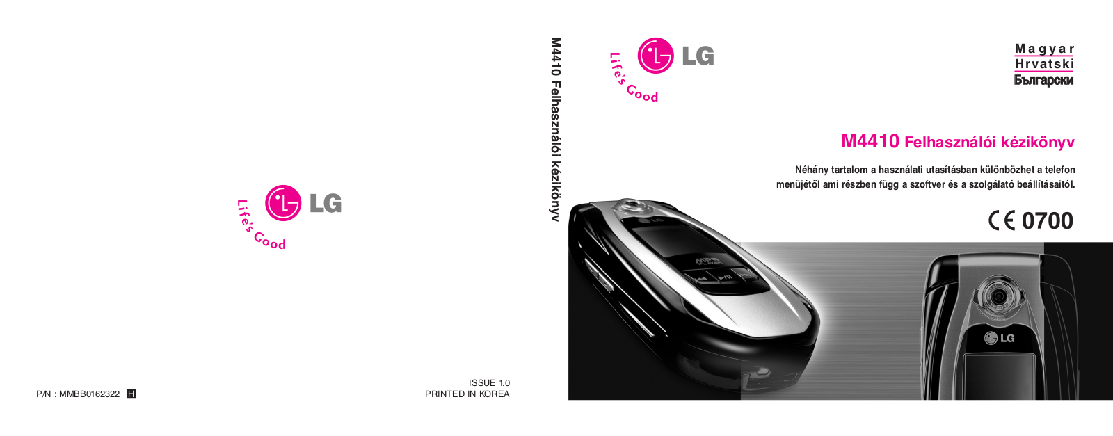 LG M4410 User guide