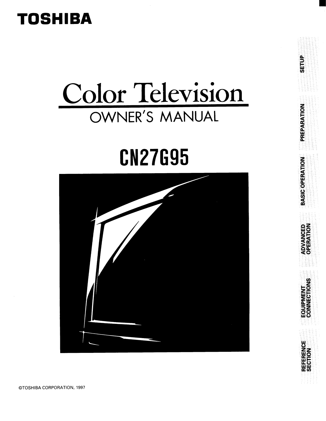 Toshiba CN27G95 User Manual