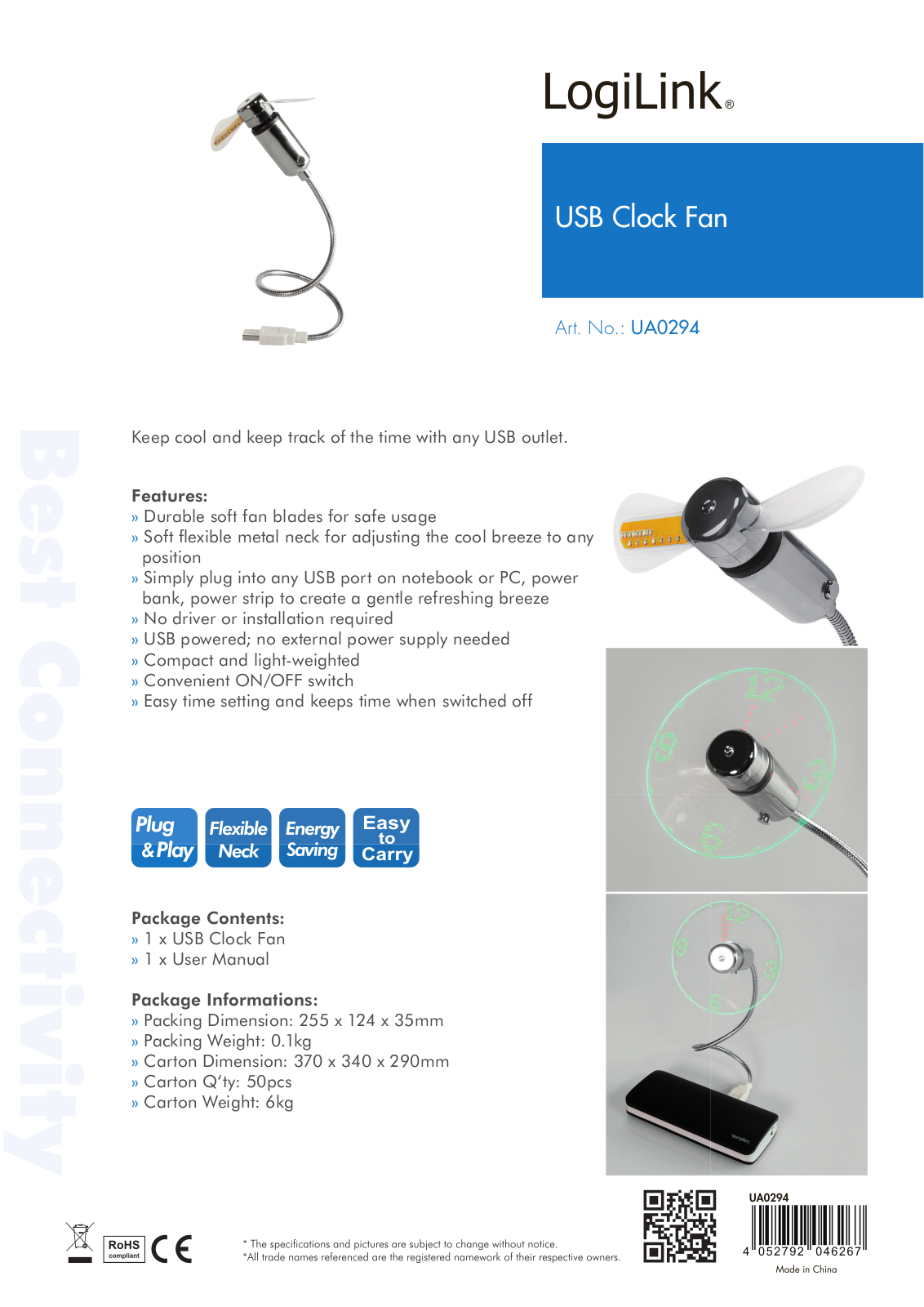 LOGILINK UA0294 Datasheet - ManualMachine.com