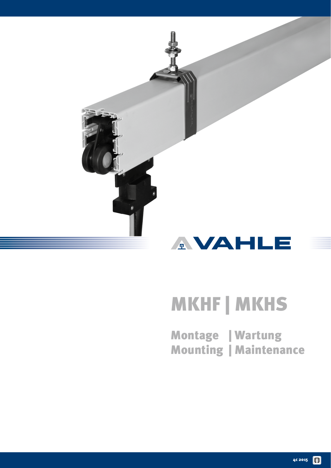Vahle MKHF, MKHS Mounting & Maintenance - ManualMachine.com