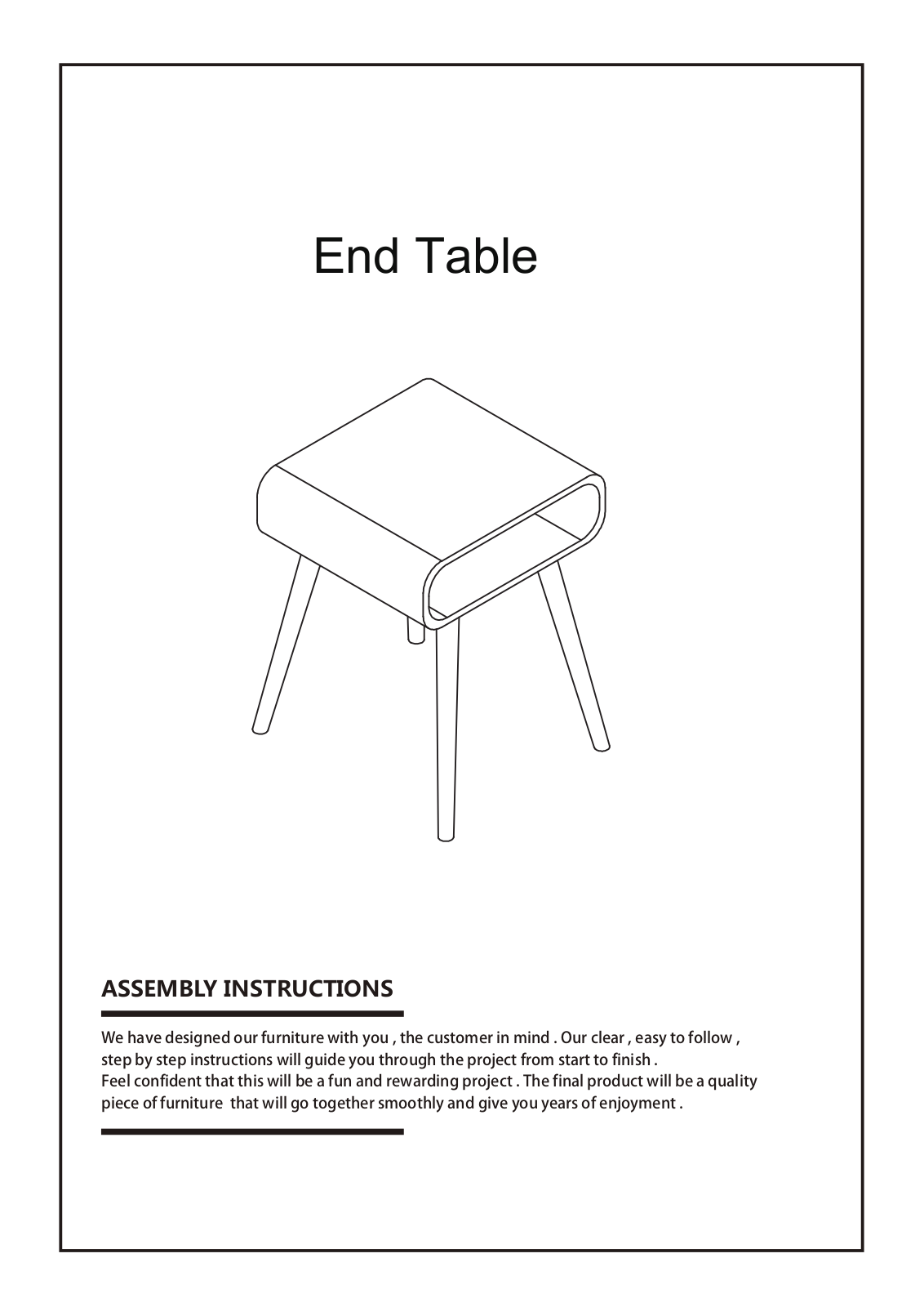 Wade Logan W006111421 Installation & Assembly - ManualMachine.com