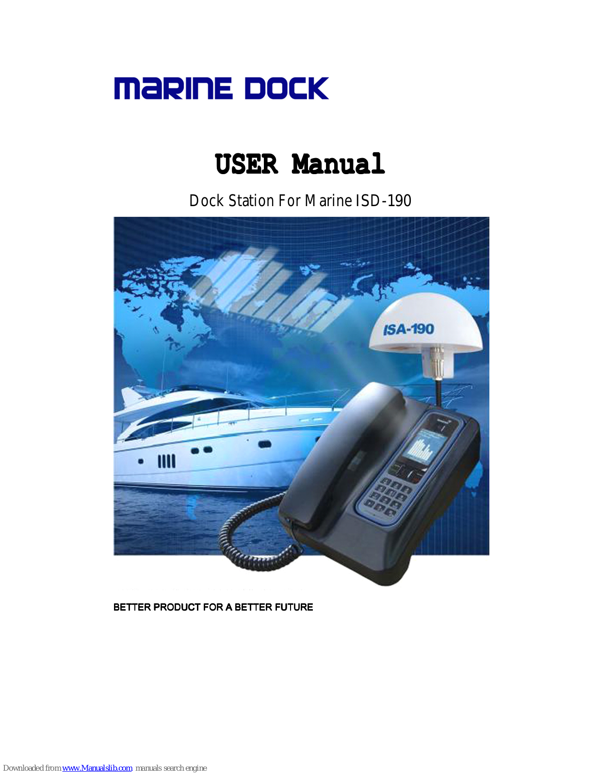 Marine dock ISD-190 User Manual