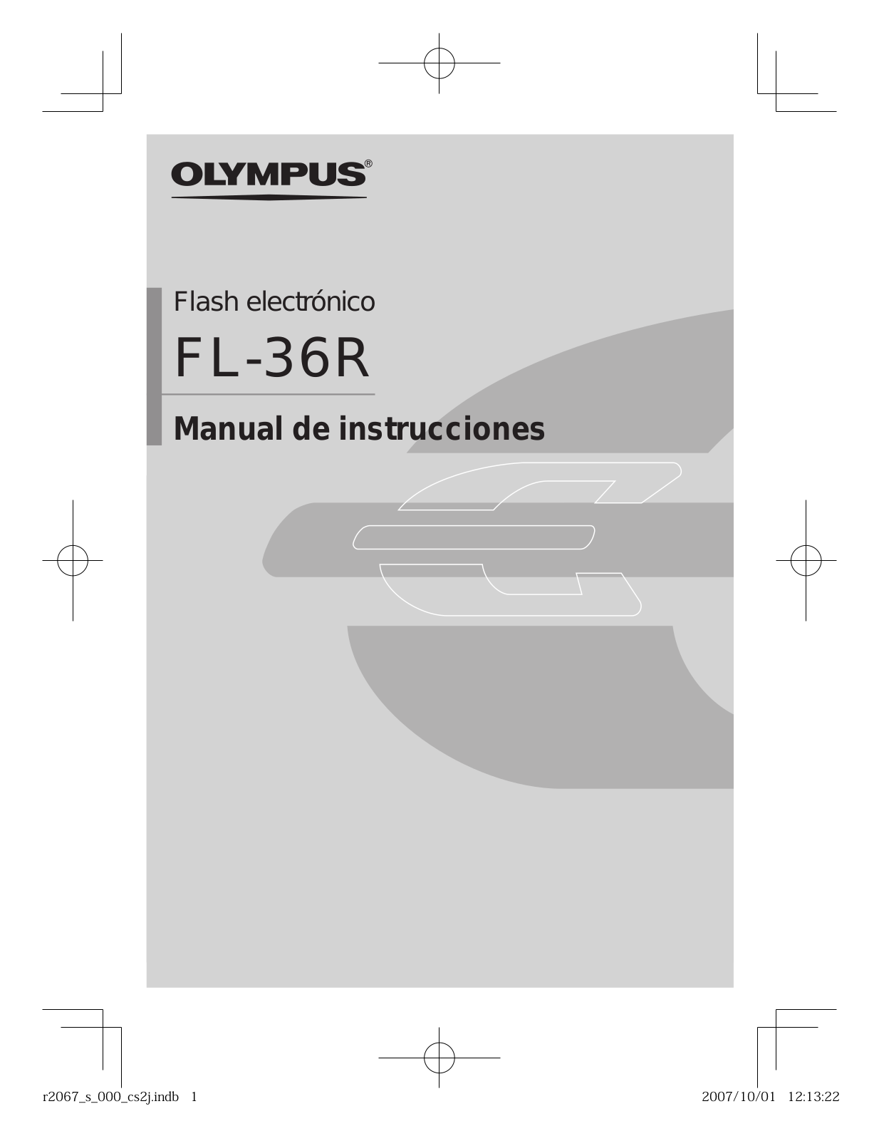 OLYMPUS FL-36R User Manual