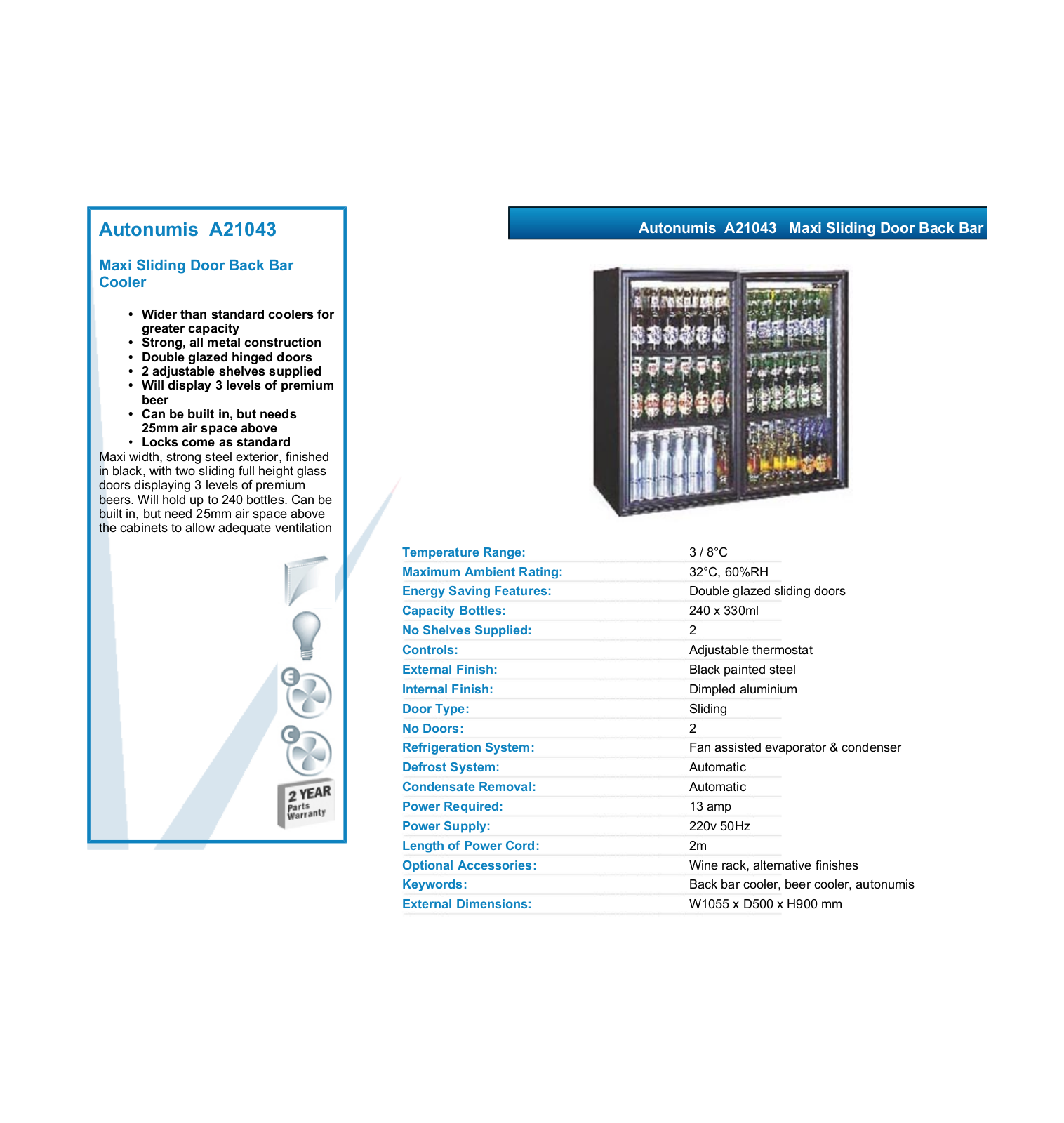 Valera A21043 DATASHEET