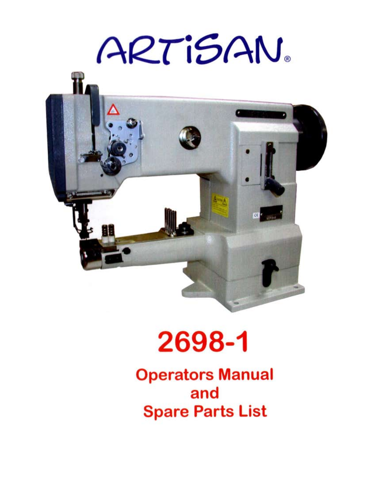 Artisan 2698-1 Operating Manual