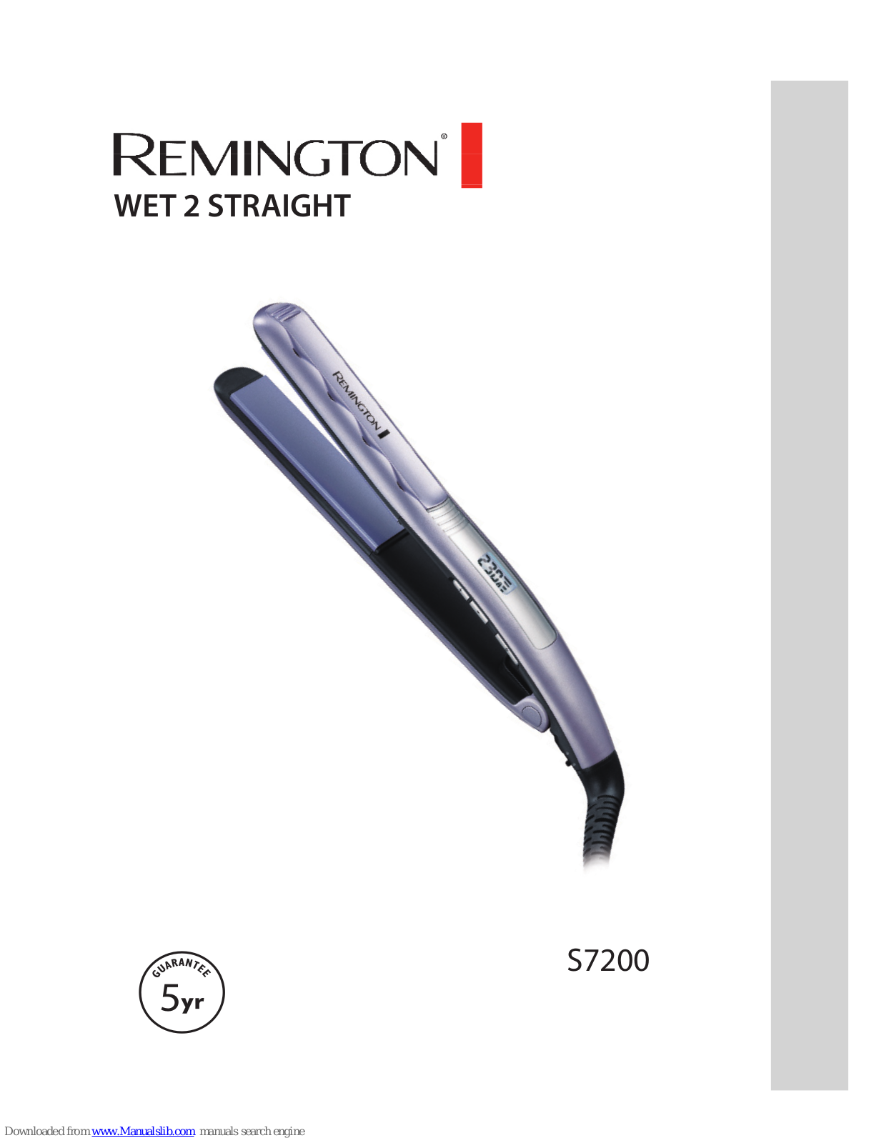 Remington S7200 User Manual