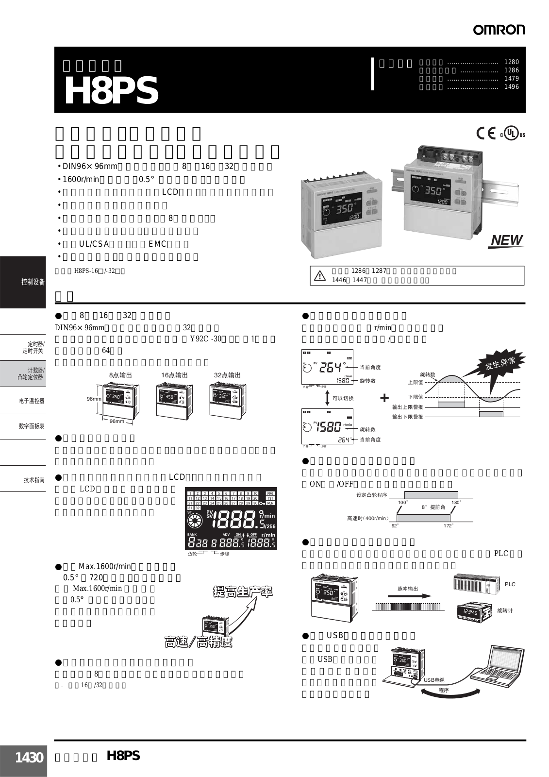 OMRON H8PS User Manual