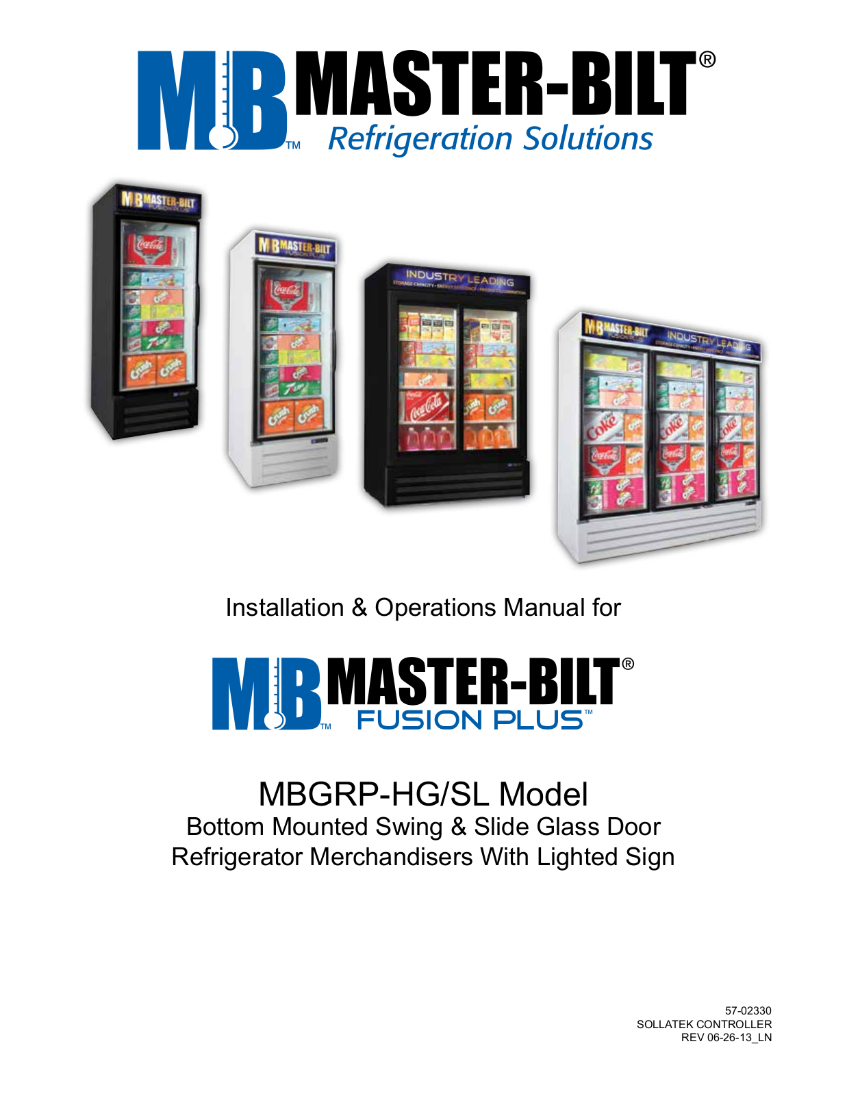 Master-Bilt MBGRP74-SL Operators Manual