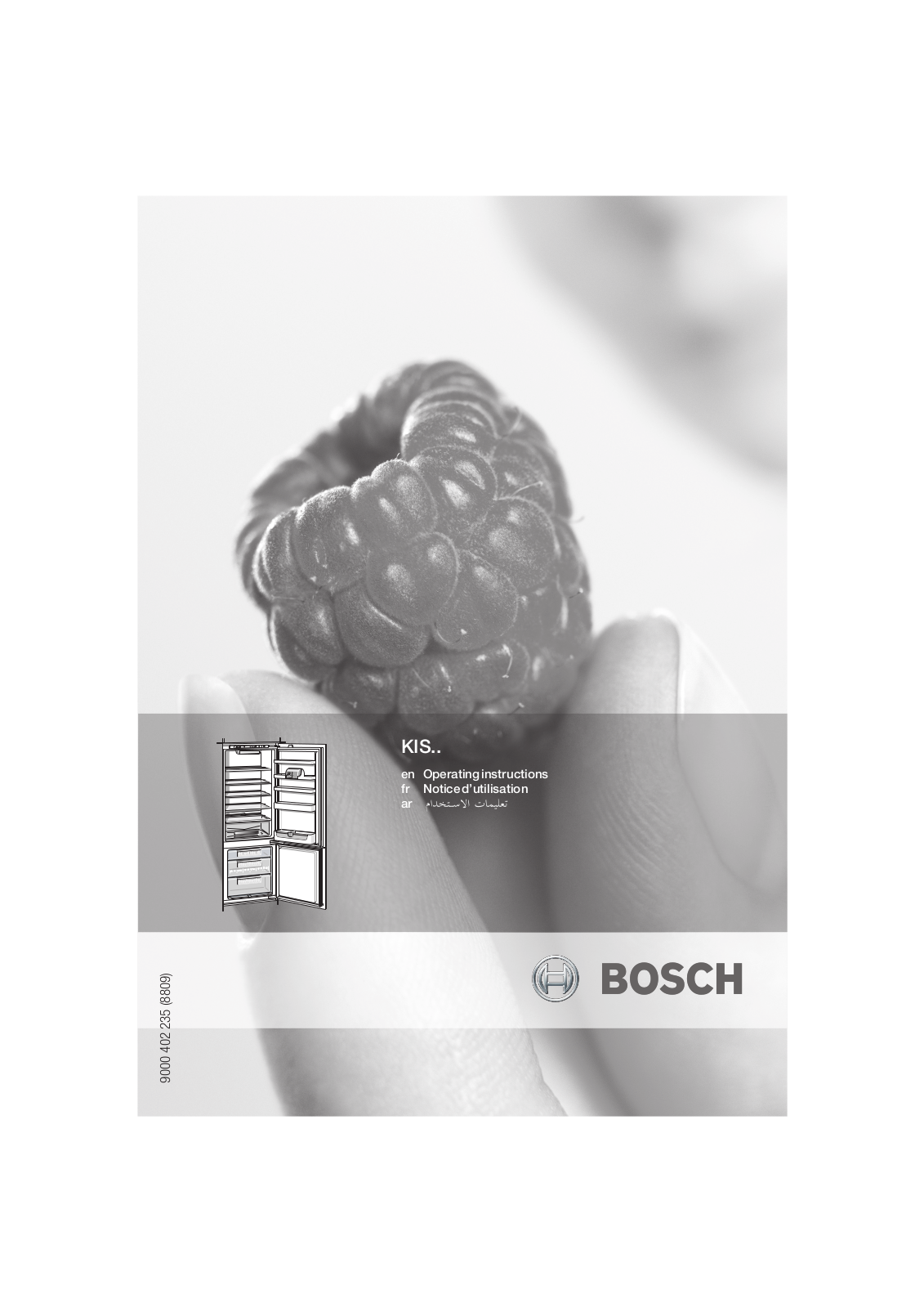 Bosch KIS38A40SA User Manual