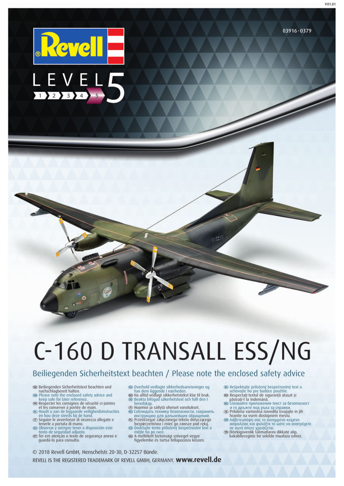 Revell C-160 User Manual