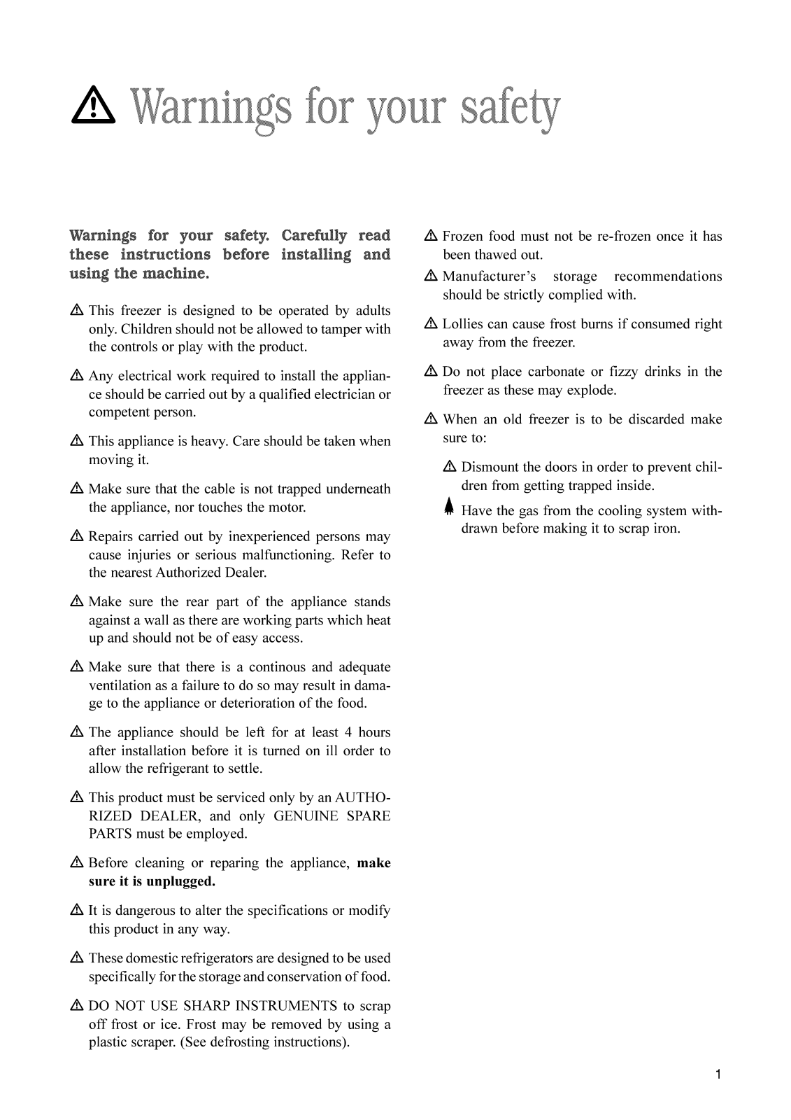 Elektro helios KF3679 User Manual