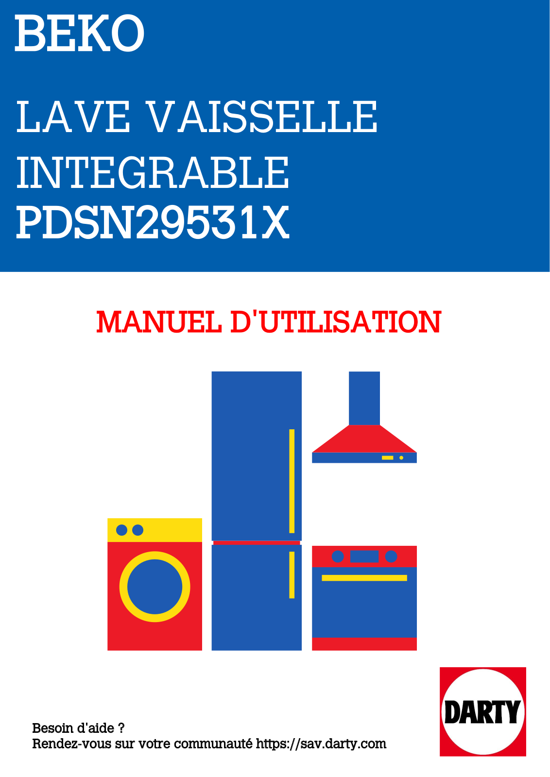 Beko PDSN29531X User manual