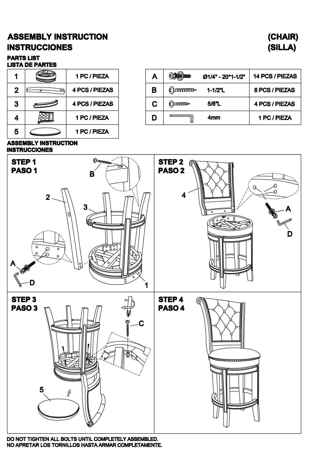 Greyleigh™ W001806189 Assembly Instructions - ManualMachine.com