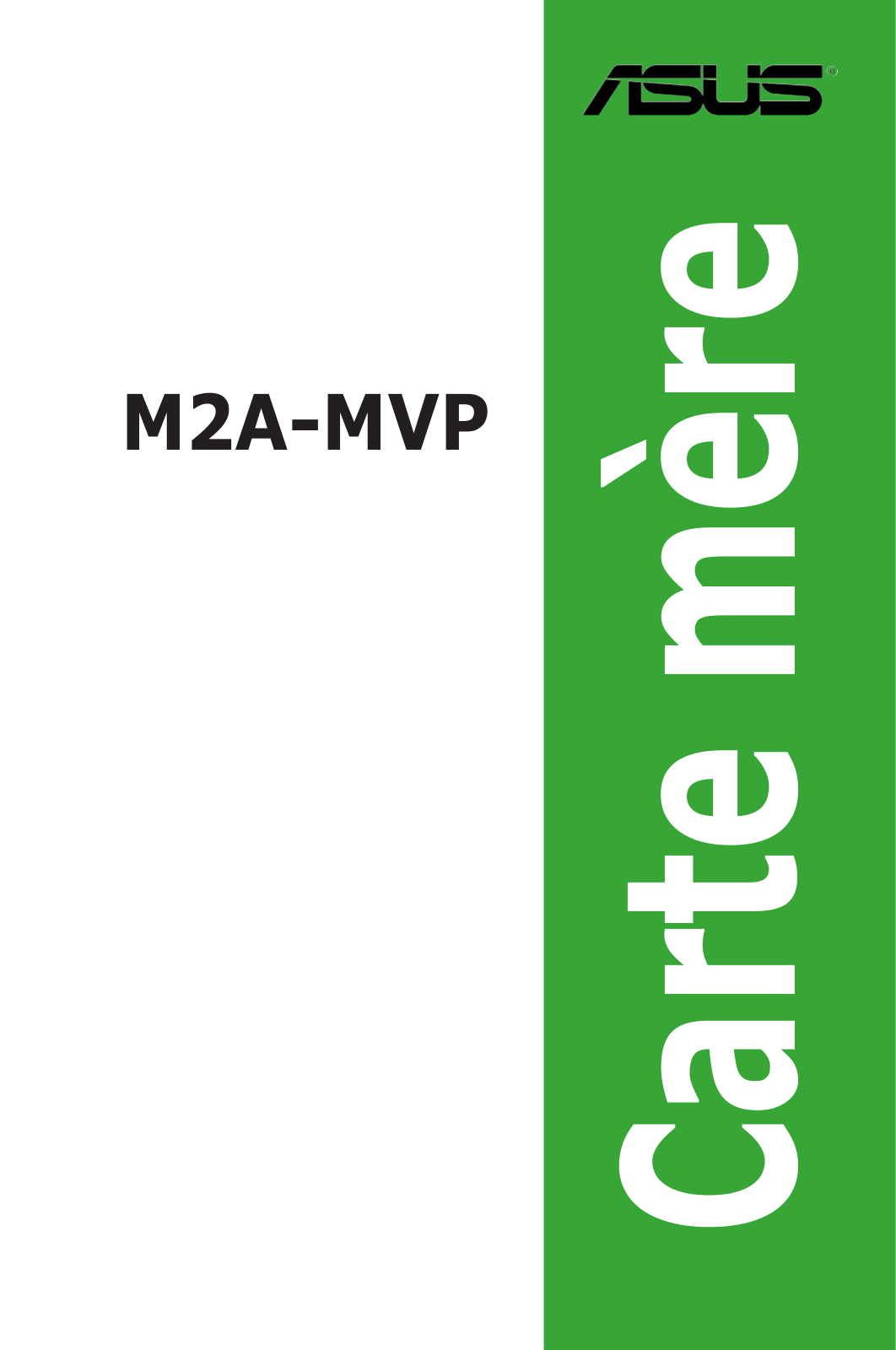 ASUS M2A-MVP User Manual