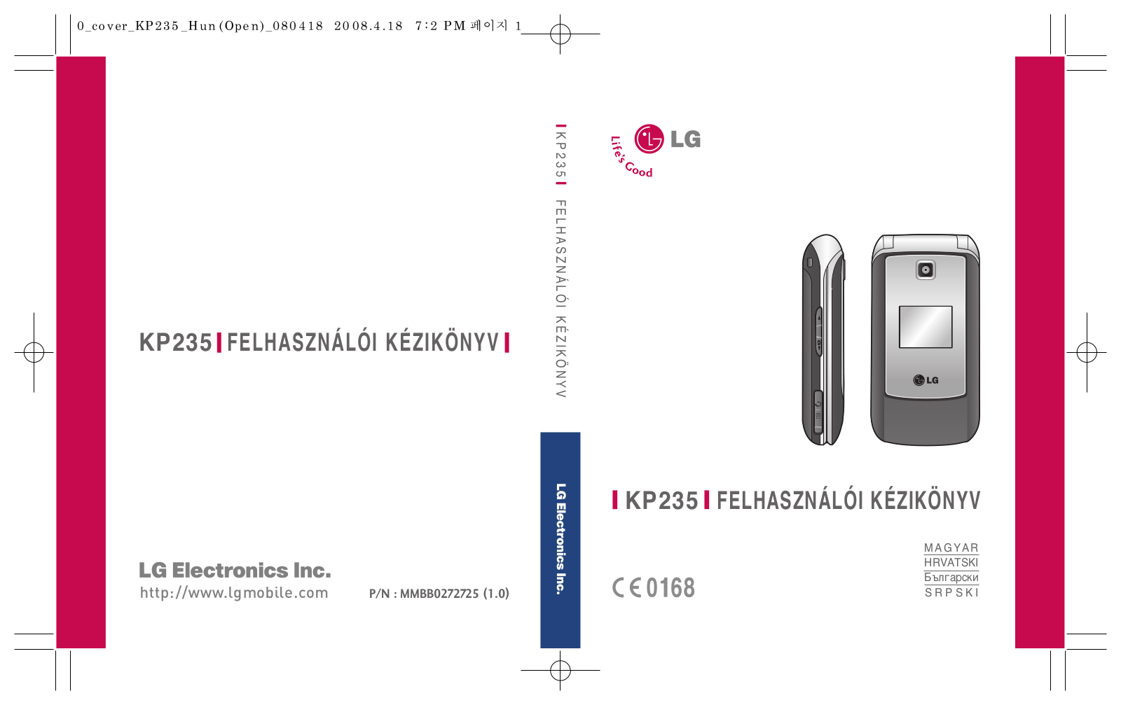 LG KP235 Owner's Manual