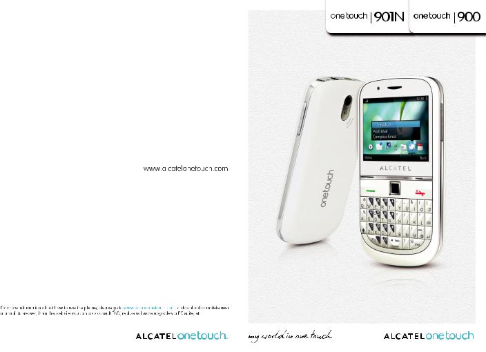 Alcatel One Touch 901N User Manual